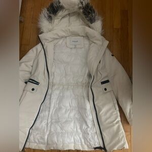 White Jacket with Black Accents